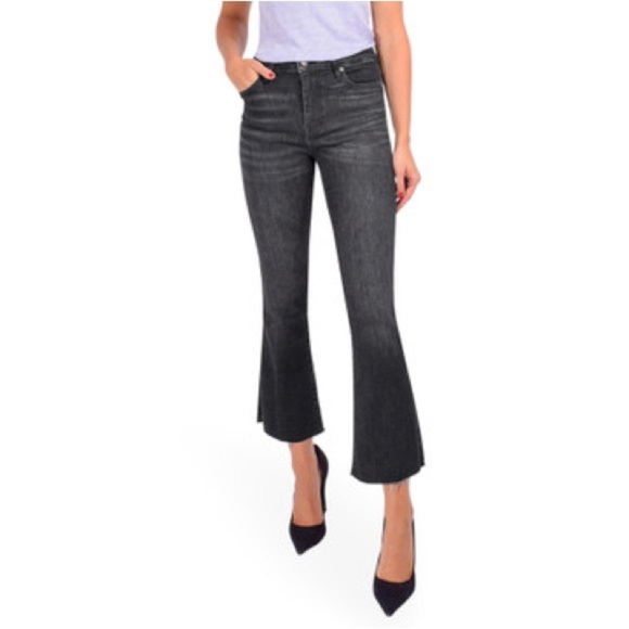 Frame Le Crop Mini Boot in Claudine Raw Hem - Picture 1 of 9